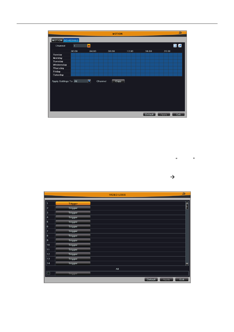 3 video loss | Talos Security DR08 DVR Manual User Manual | Page 42 / 119