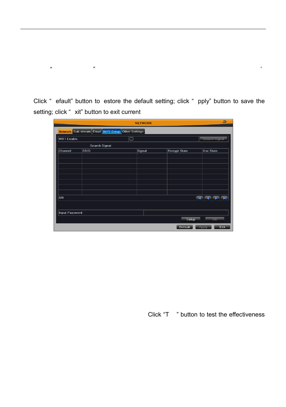 4 wifi setup, 5 other settings | Talos Security DR08 DVR Manual User Manual | Page 49 / 119