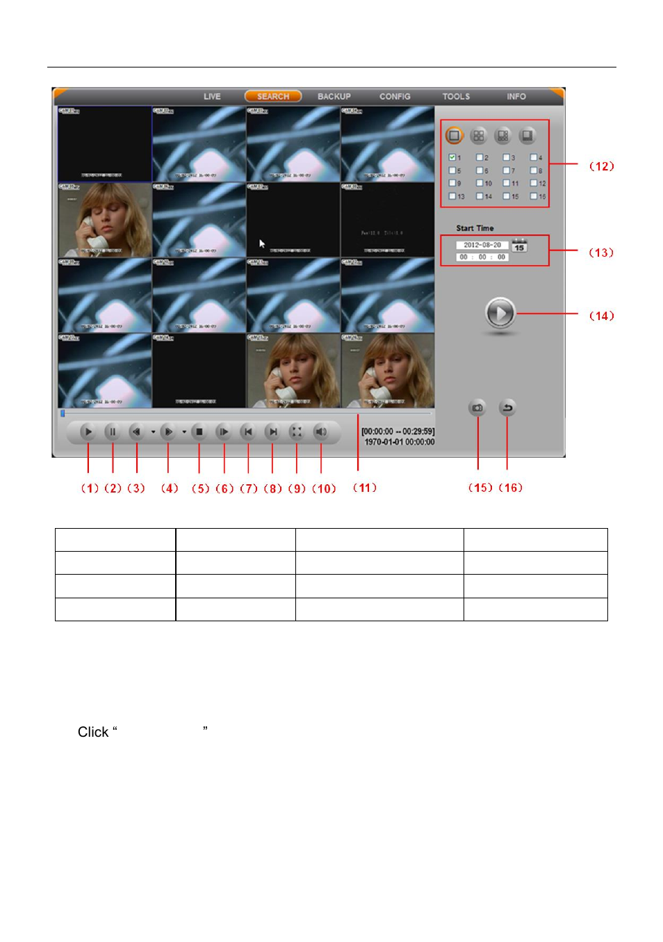 2 event search | Talos Security DR08 DVR Manual User Manual | Page 79 / 119