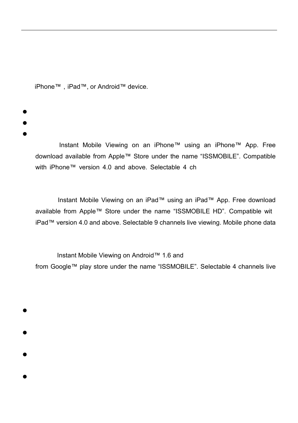 Chapter 7 mobile surveillance | Talos Security DR08 DVR Manual User Manual | Page 85 / 119