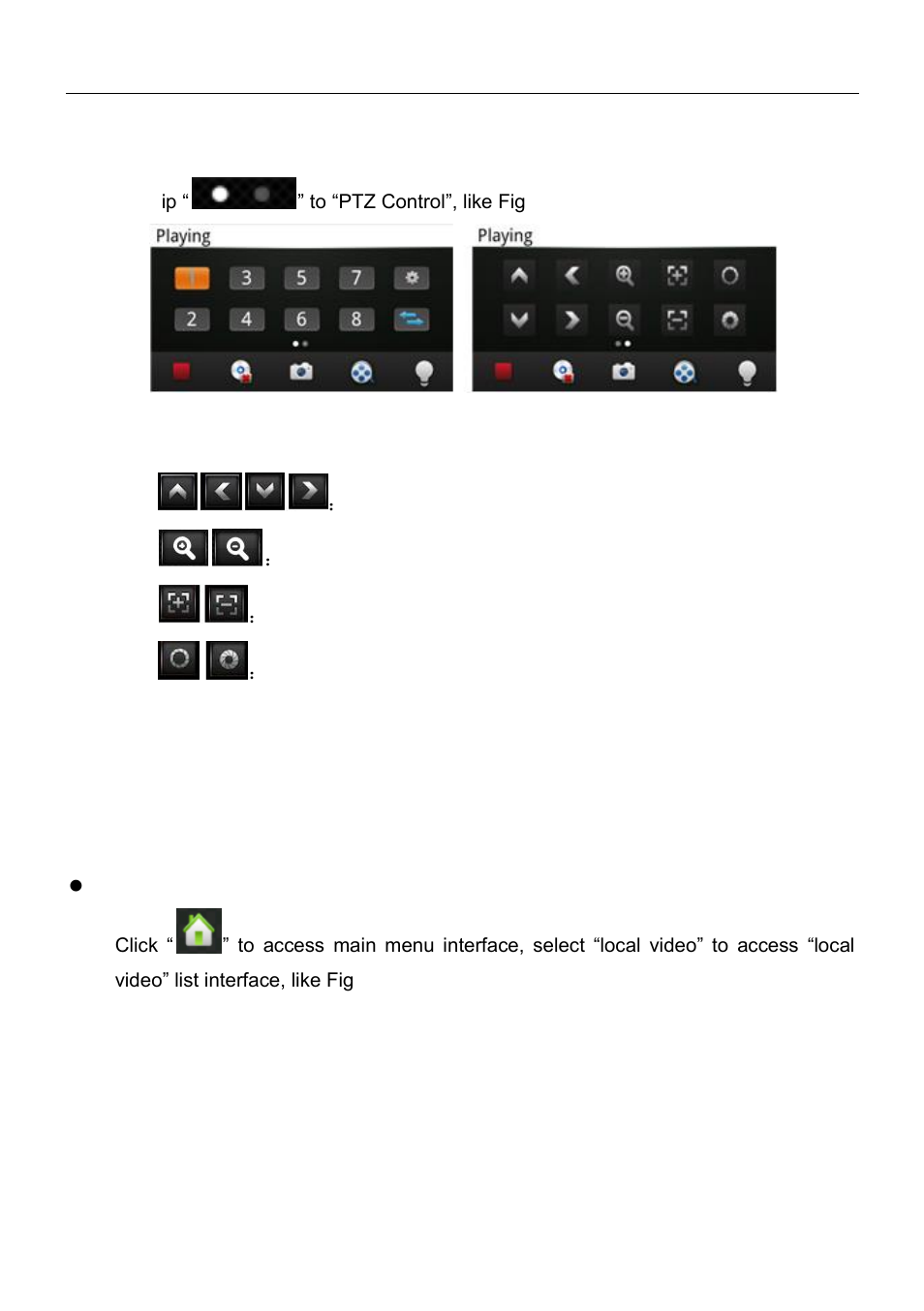 5 ptz control, 6 local video | Talos Security DR08 DVR Manual User Manual | Page 94 / 119