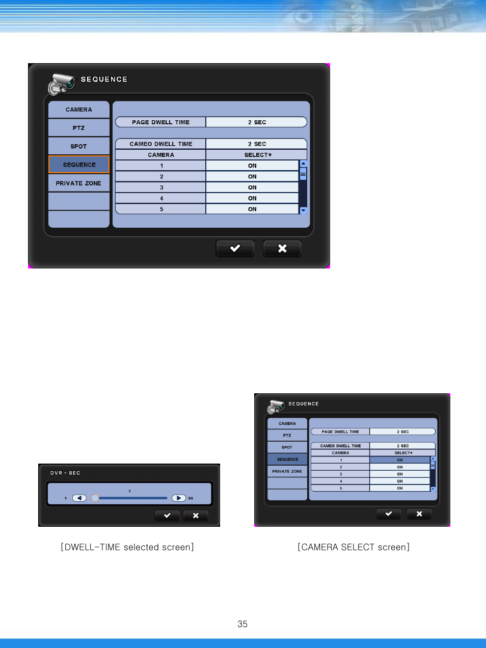 4 sequence | Talos Security DRH412 Hybrid DVR Manual User Manual | Page 36 / 80