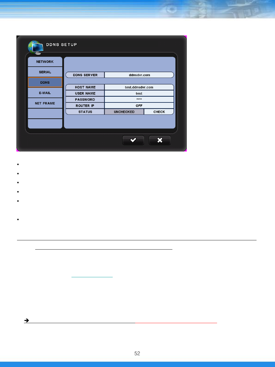 3 ddns | Talos Security DRH412 Hybrid DVR Manual User Manual | Page 53 / 80