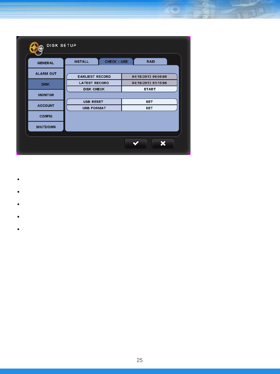 Talos Security DRSDI1641 HD-SDI DVR Manual User Manual | Page 26 / 80