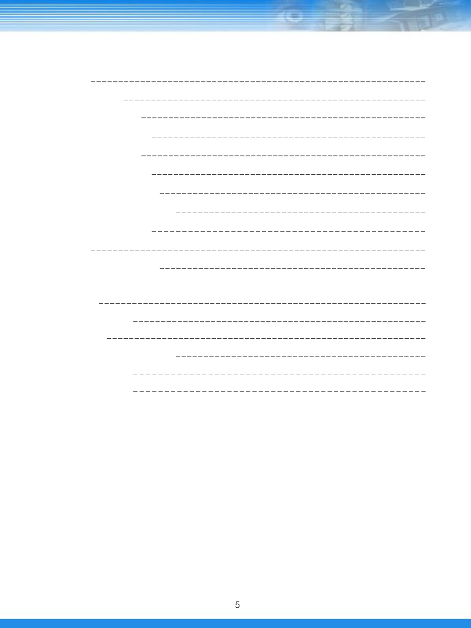Index | Talos Security DRSDI1641 HD-SDI DVR Manual User Manual | Page 6 / 80