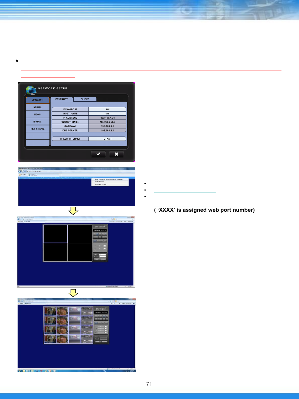 Appendix, 2 web client | Talos Security DRSDI1641 HD-SDI DVR Manual User Manual | Page 72 / 80