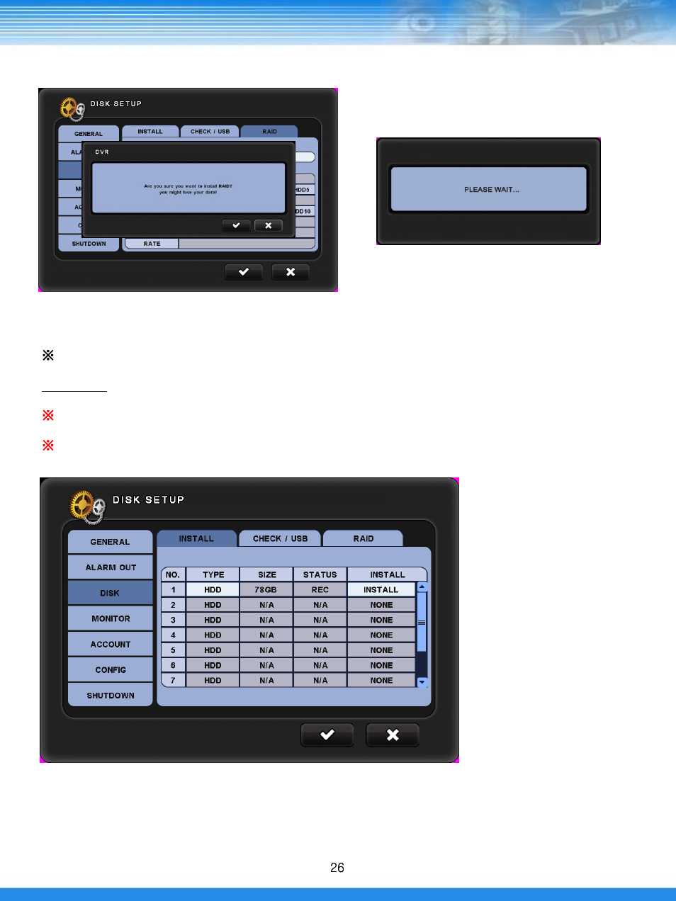 Talos Security GRGL400 DVR Manual User Manual | Page 27 / 82