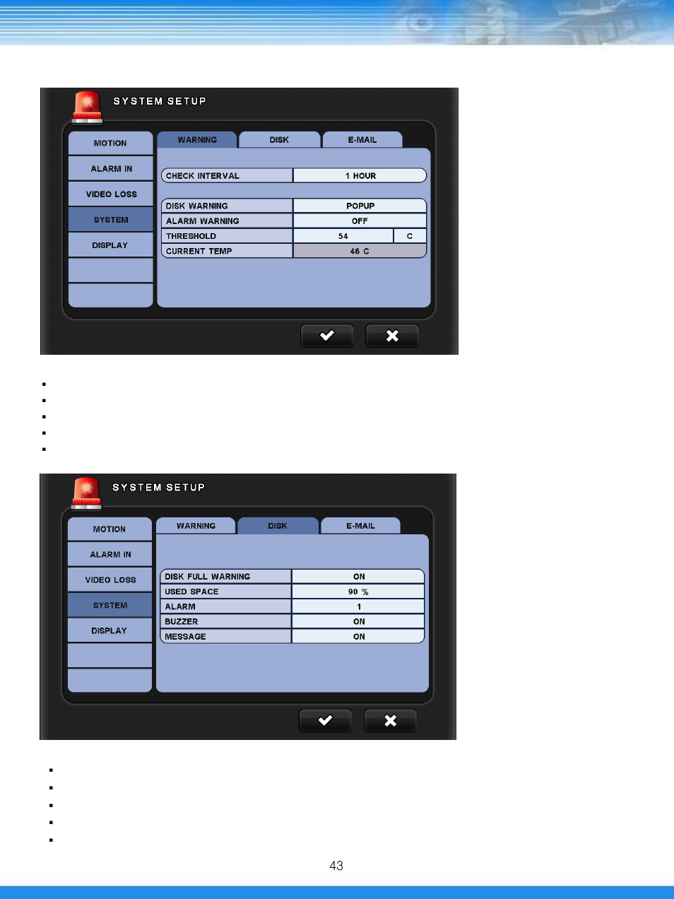 4 system | Talos Security GRGL400 DVR Manual User Manual | Page 44 / 82