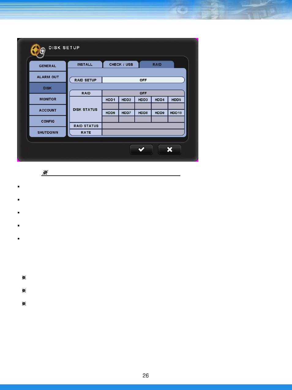 Talos Security DRD800 DVR Manual User Manual | Page 27 / 84