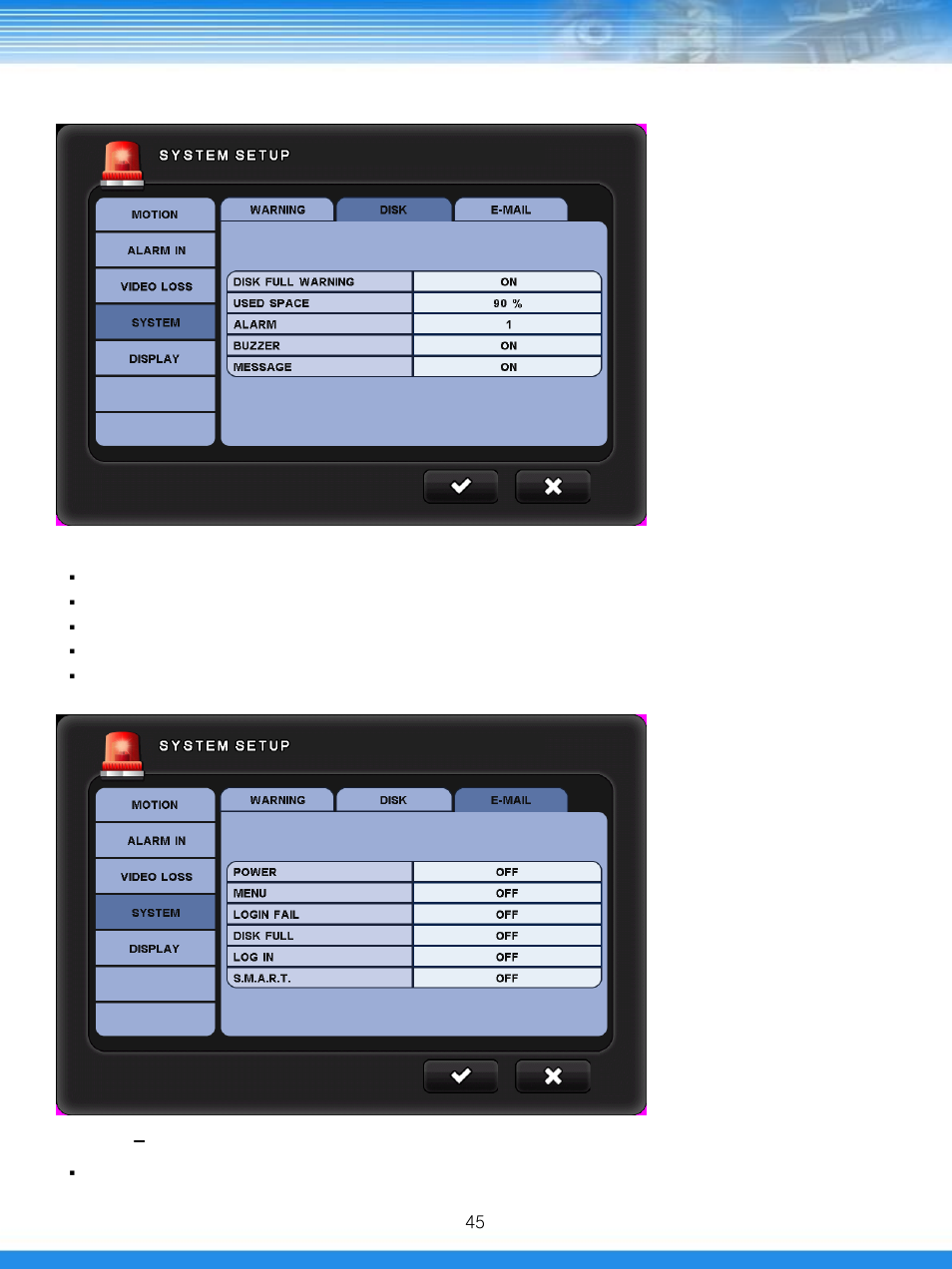 Talos Security DRD800 DVR Manual User Manual | Page 46 / 84
