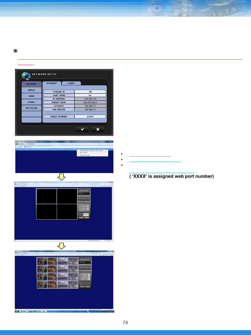 Appendix, 2 web client | Talos Security DRD800 DVR Manual User Manual | Page 75 / 84
