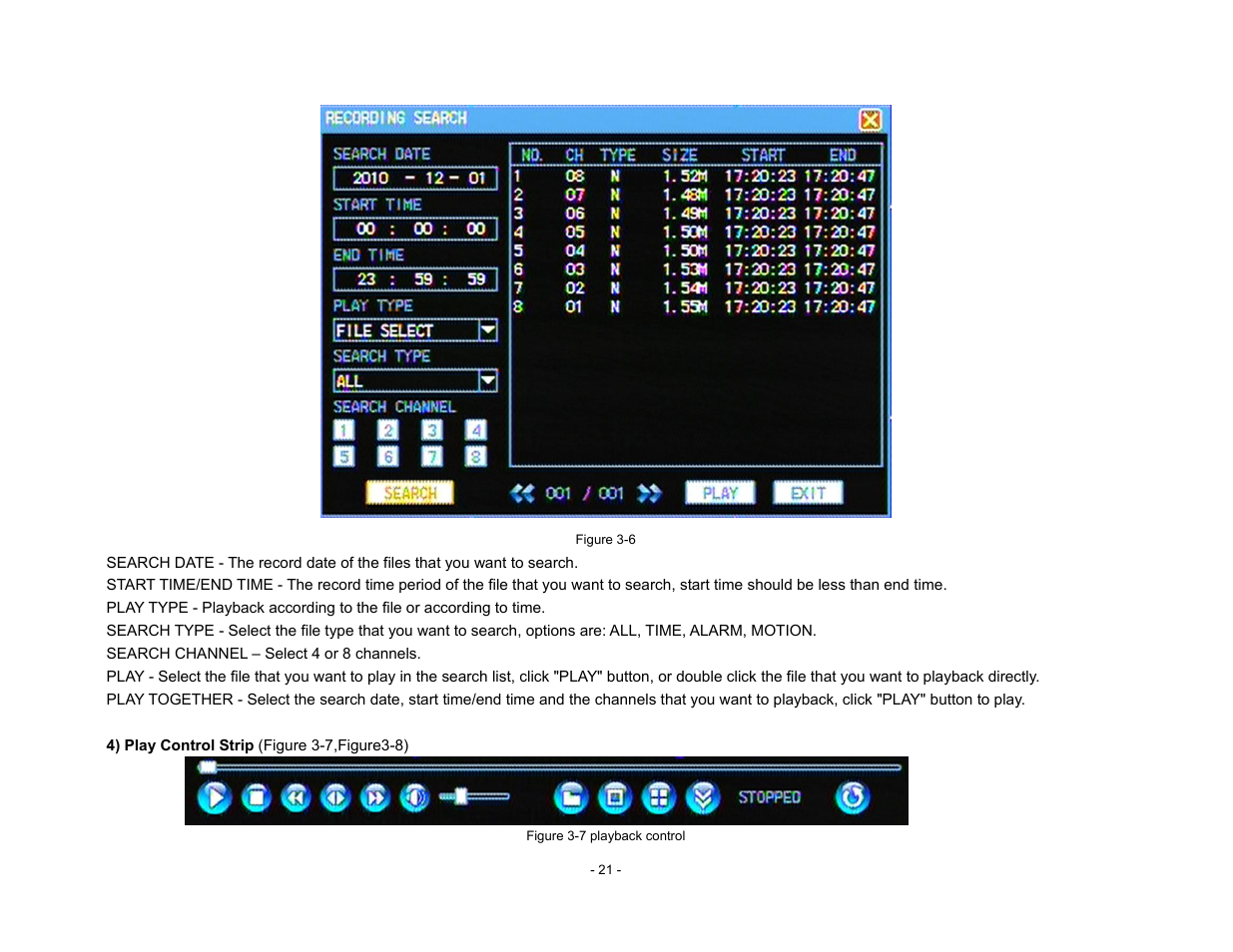 Talos Security DR800 Series DVR User Manual User Manual | Page 21 / 86