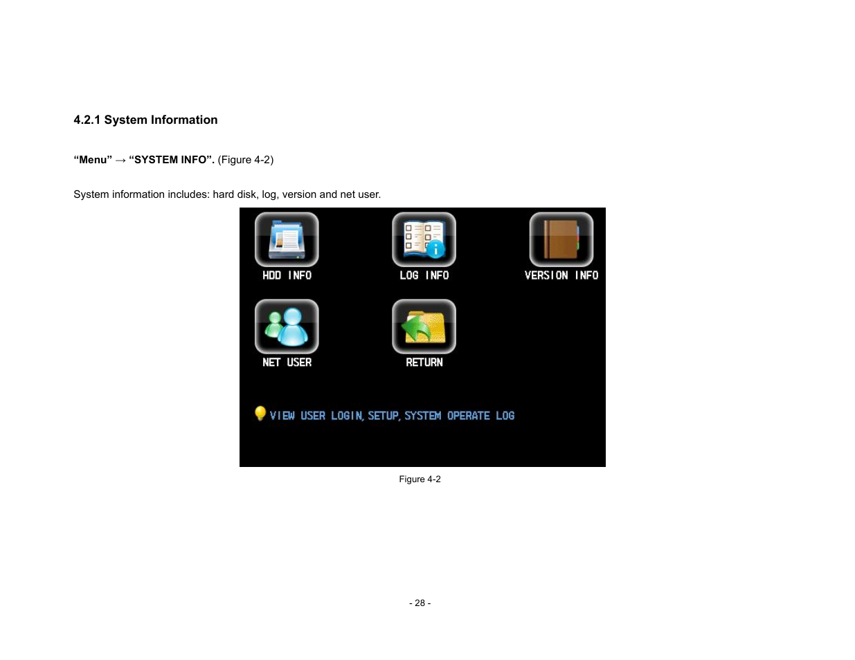 Talos Security DR800 Series DVR User Manual User Manual | Page 28 / 86