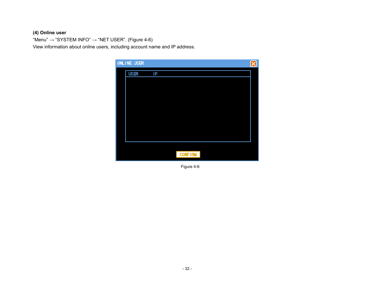 Talos Security DR800 Series DVR User Manual User Manual | Page 32 / 86