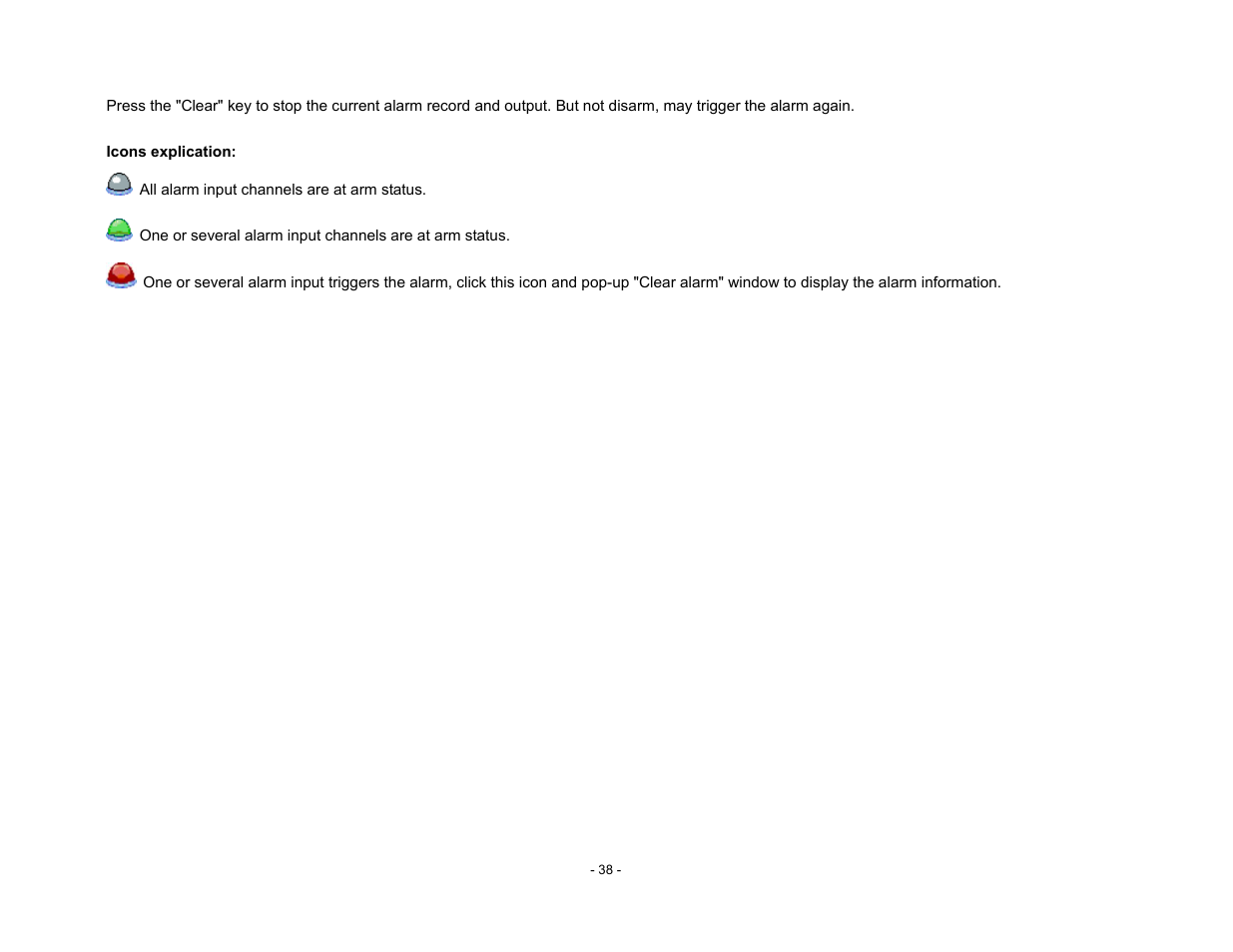 Talos Security DR800 Series DVR User Manual User Manual | Page 38 / 86