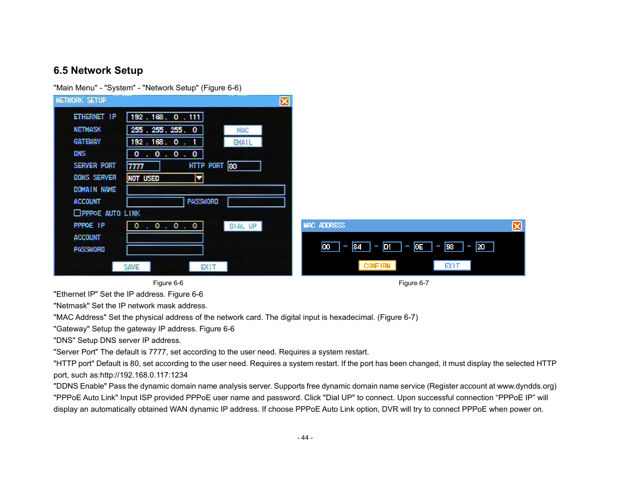 Talos Security DR800 Series DVR User Manual User Manual | Page 44 / 86