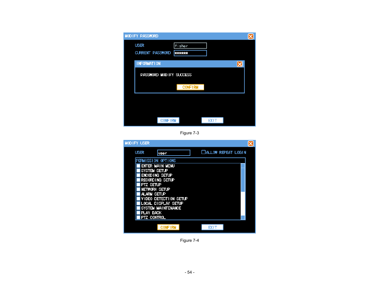 Talos Security DR800 Series DVR User Manual User Manual | Page 54 / 86