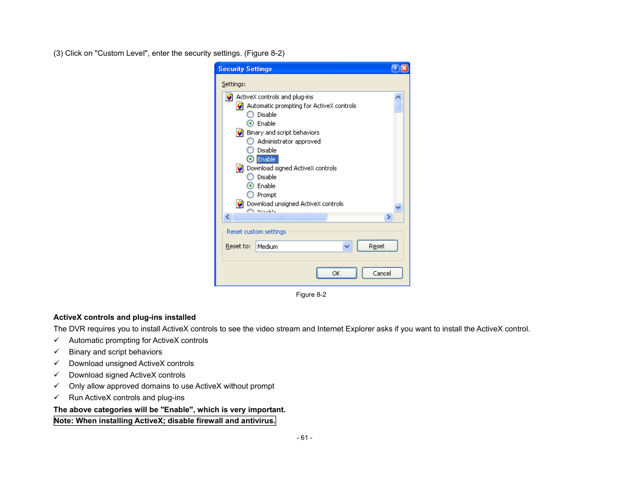Talos Security DR800 Series DVR User Manual User Manual | Page 61 / 86
