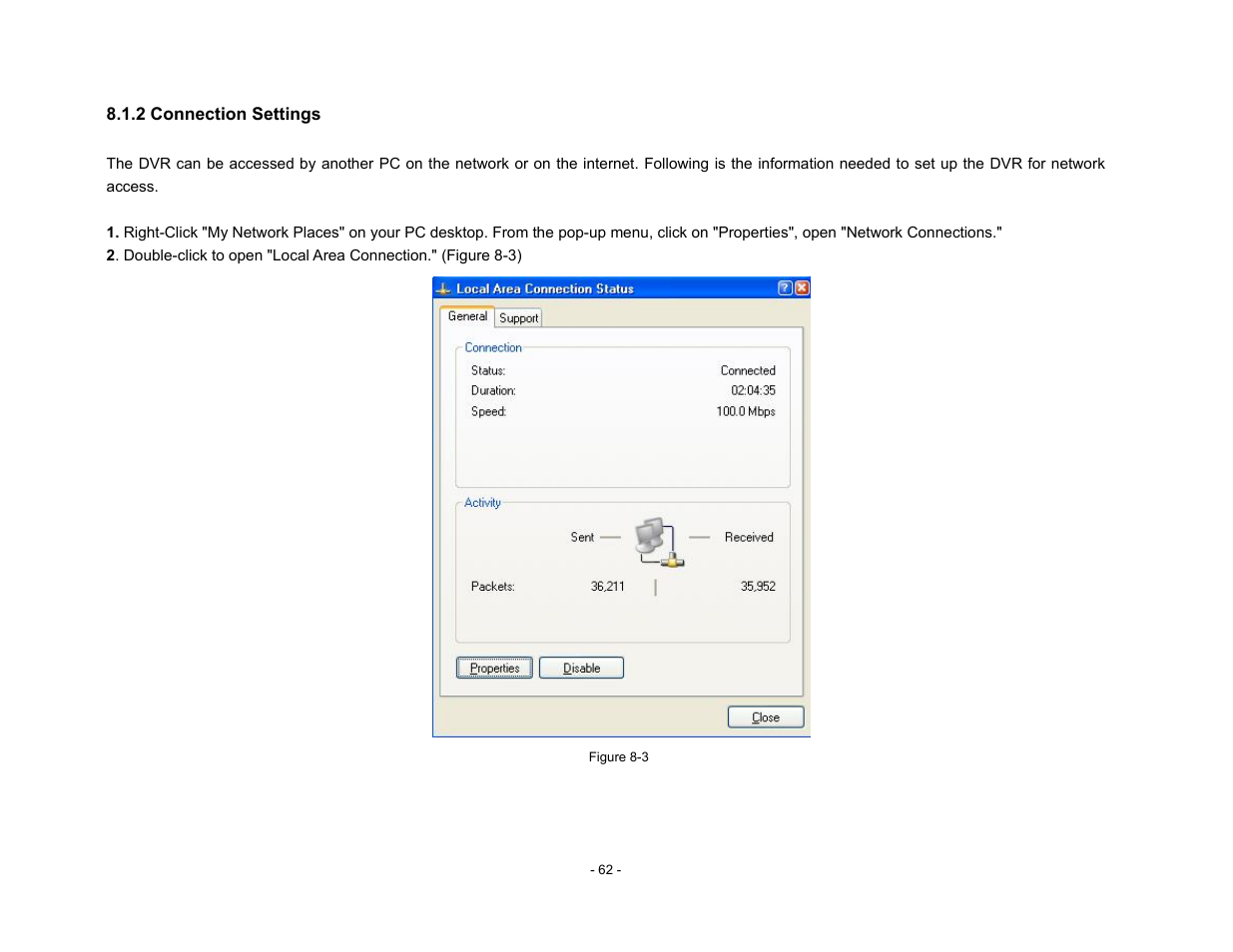 Talos Security DR800 Series DVR User Manual User Manual | Page 62 / 86