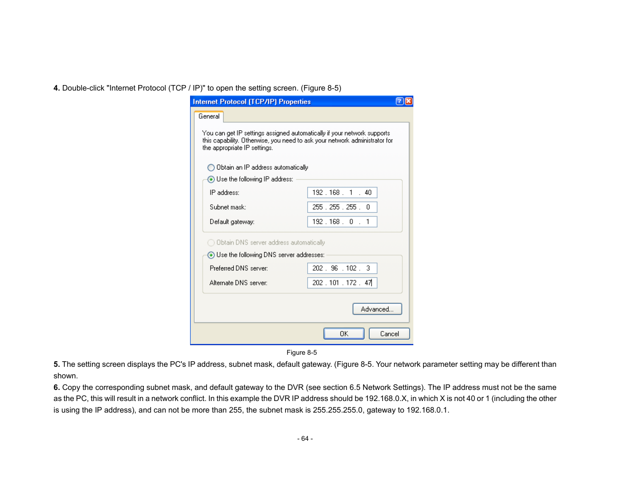 Talos Security DR800 Series DVR User Manual User Manual | Page 64 / 86