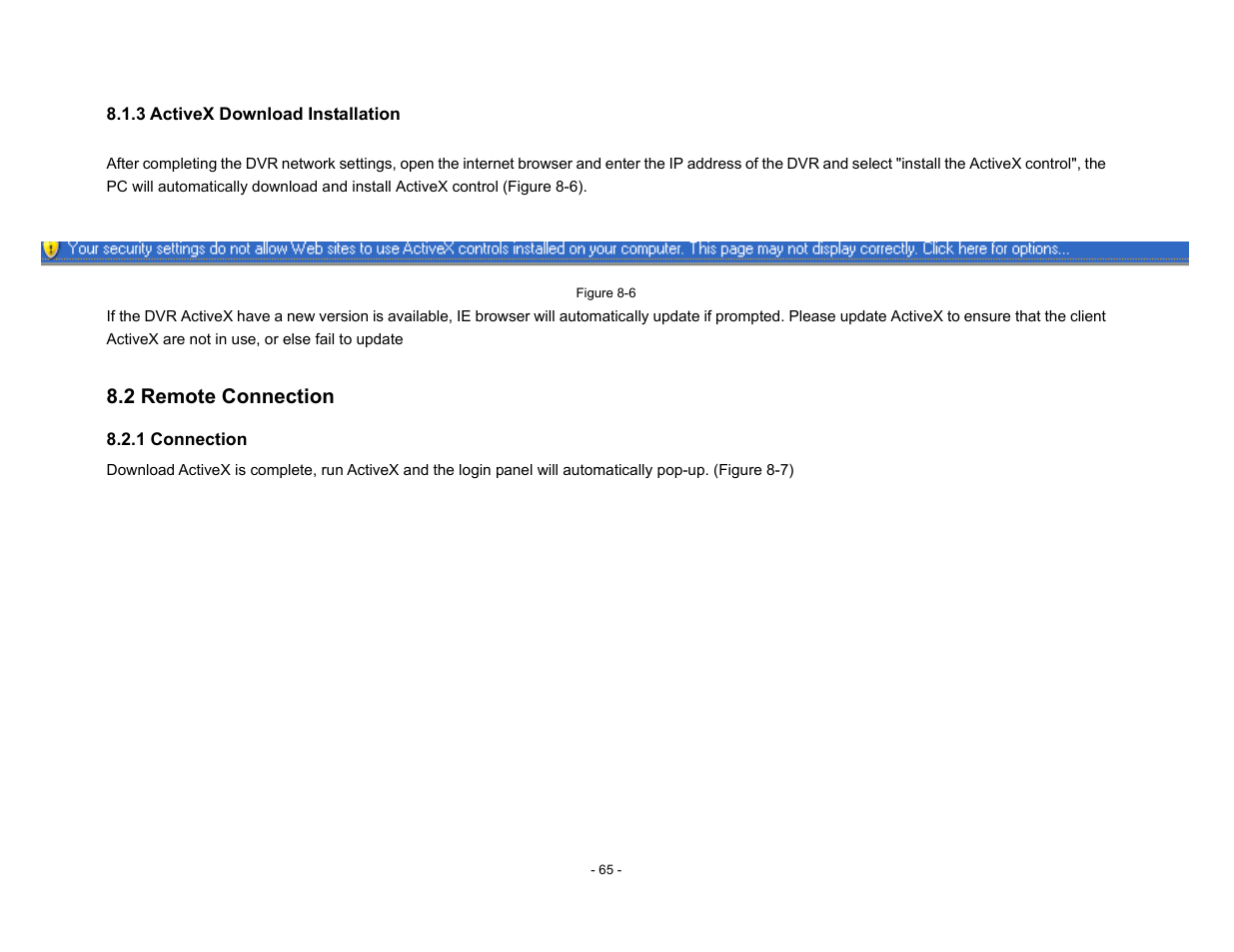 Talos Security DR800 Series DVR User Manual User Manual | Page 65 / 86