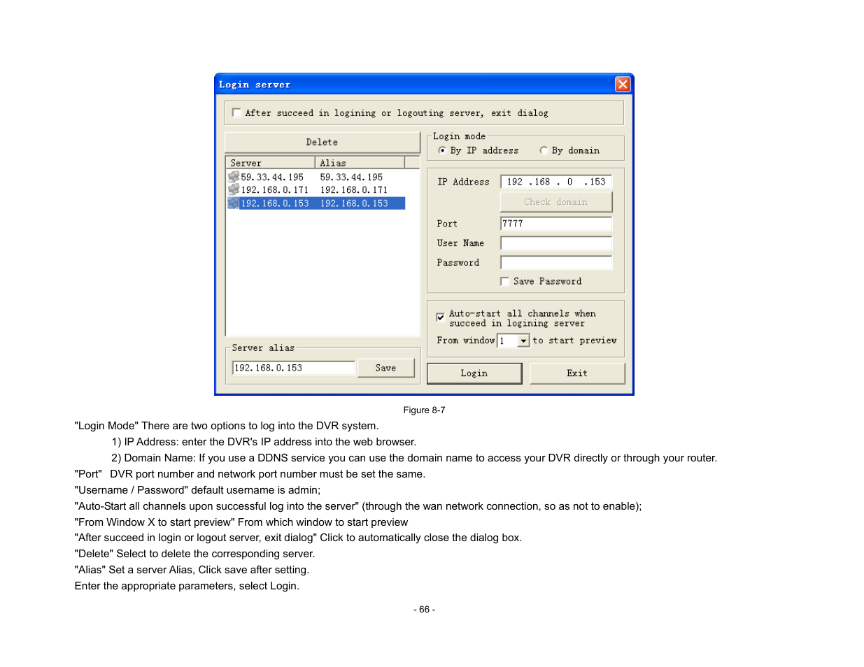 Talos Security DR800 Series DVR User Manual User Manual | Page 66 / 86