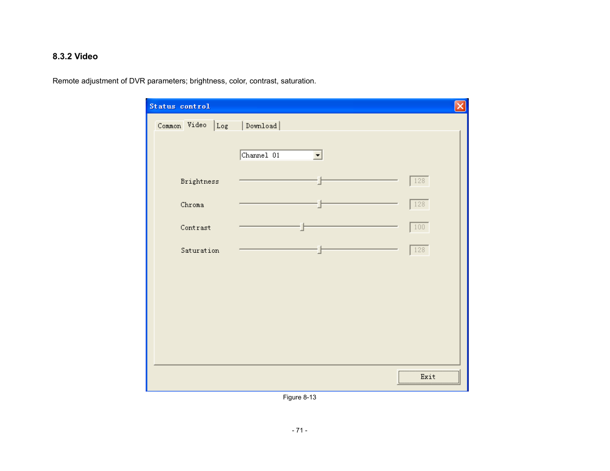 Talos Security DR800 Series DVR User Manual User Manual | Page 71 / 86