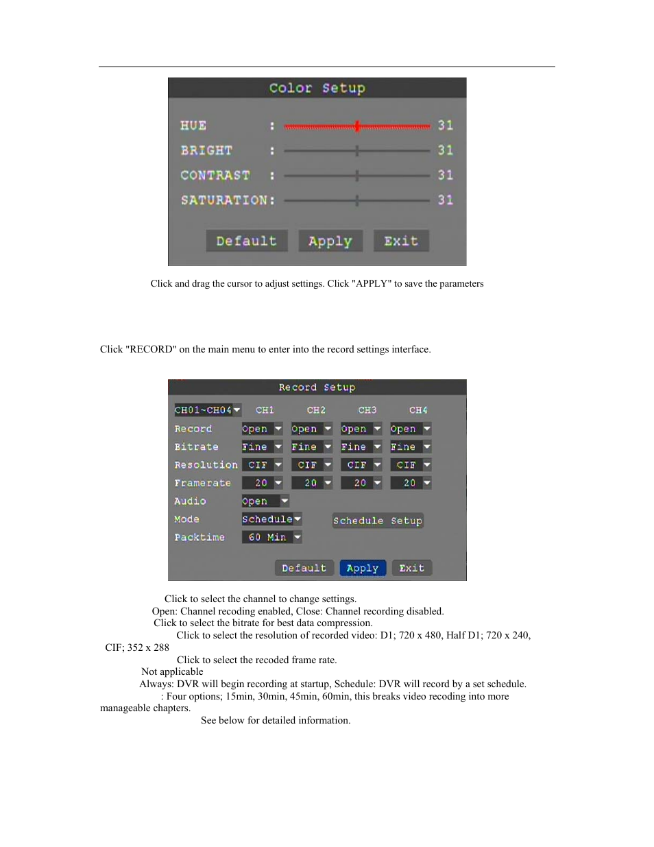 Talos Security DR1600 Series DVR User Manual User Manual | Page 14 / 52