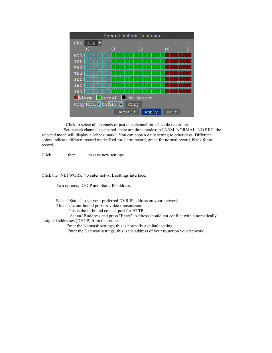 Talos Security DR1600 Series DVR User Manual User Manual | Page 15 / 52