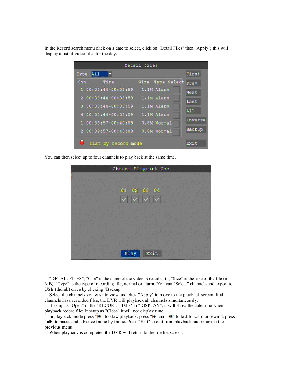Talos Security DR1600 Series DVR User Manual User Manual | Page 18 / 52