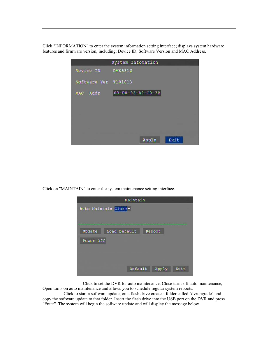 Talos Security DR1600 Series DVR User Manual User Manual | Page 28 / 52