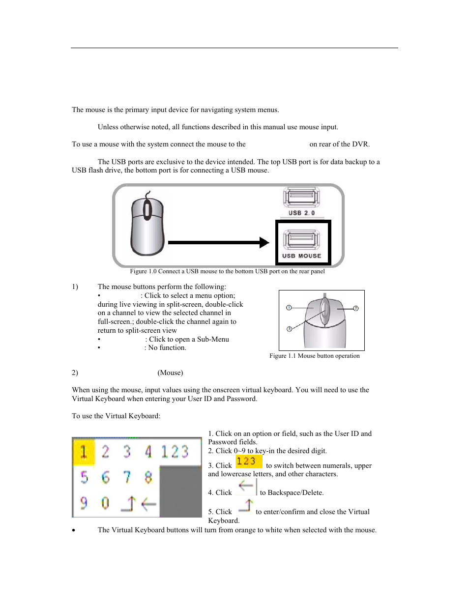 3 device operation | Talos Security DR1600 Series DVR User Manual User Manual | Page 9 / 52