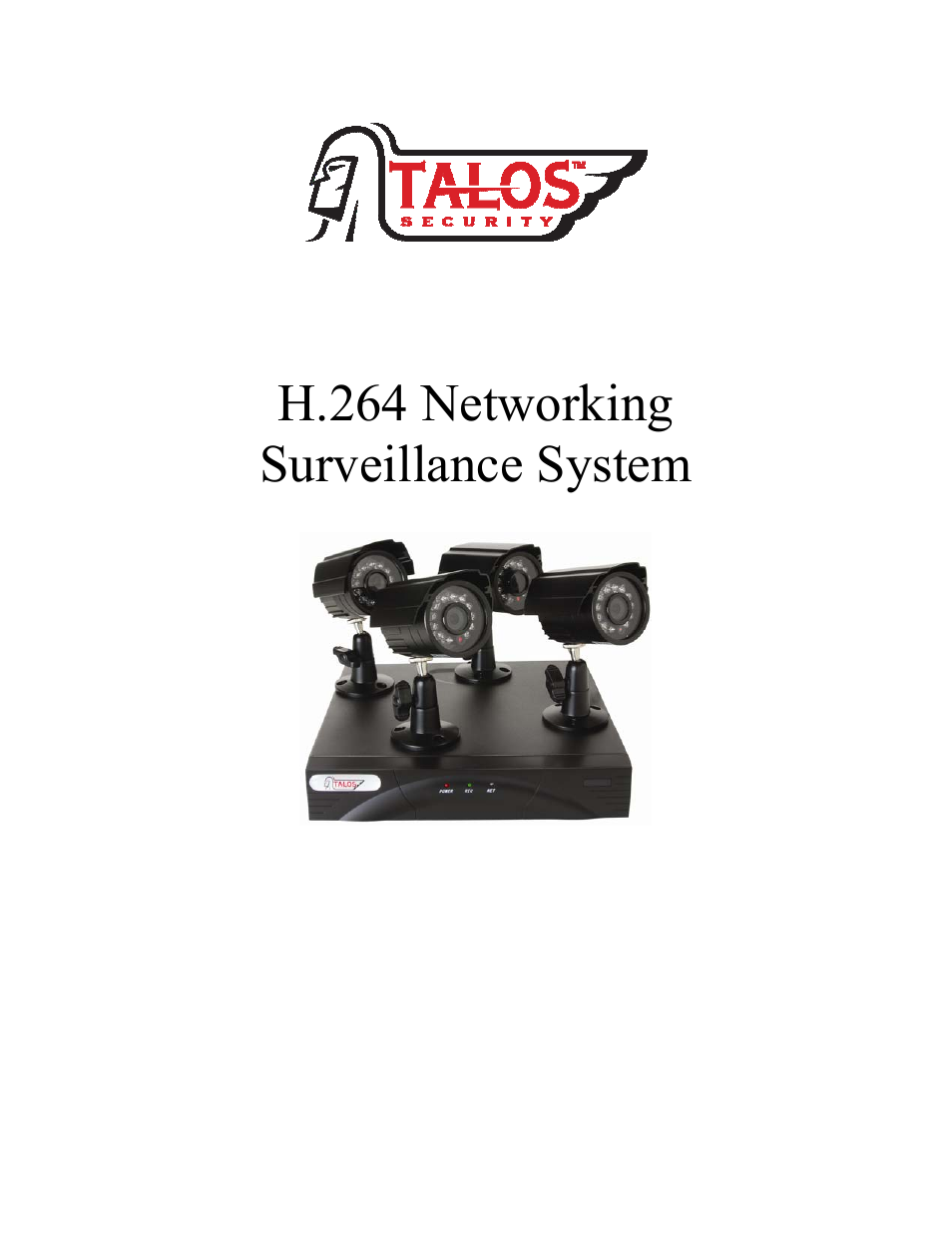 Talos Security DK1400 Series Surveillance Kit User Manual User Manual | 52 pages