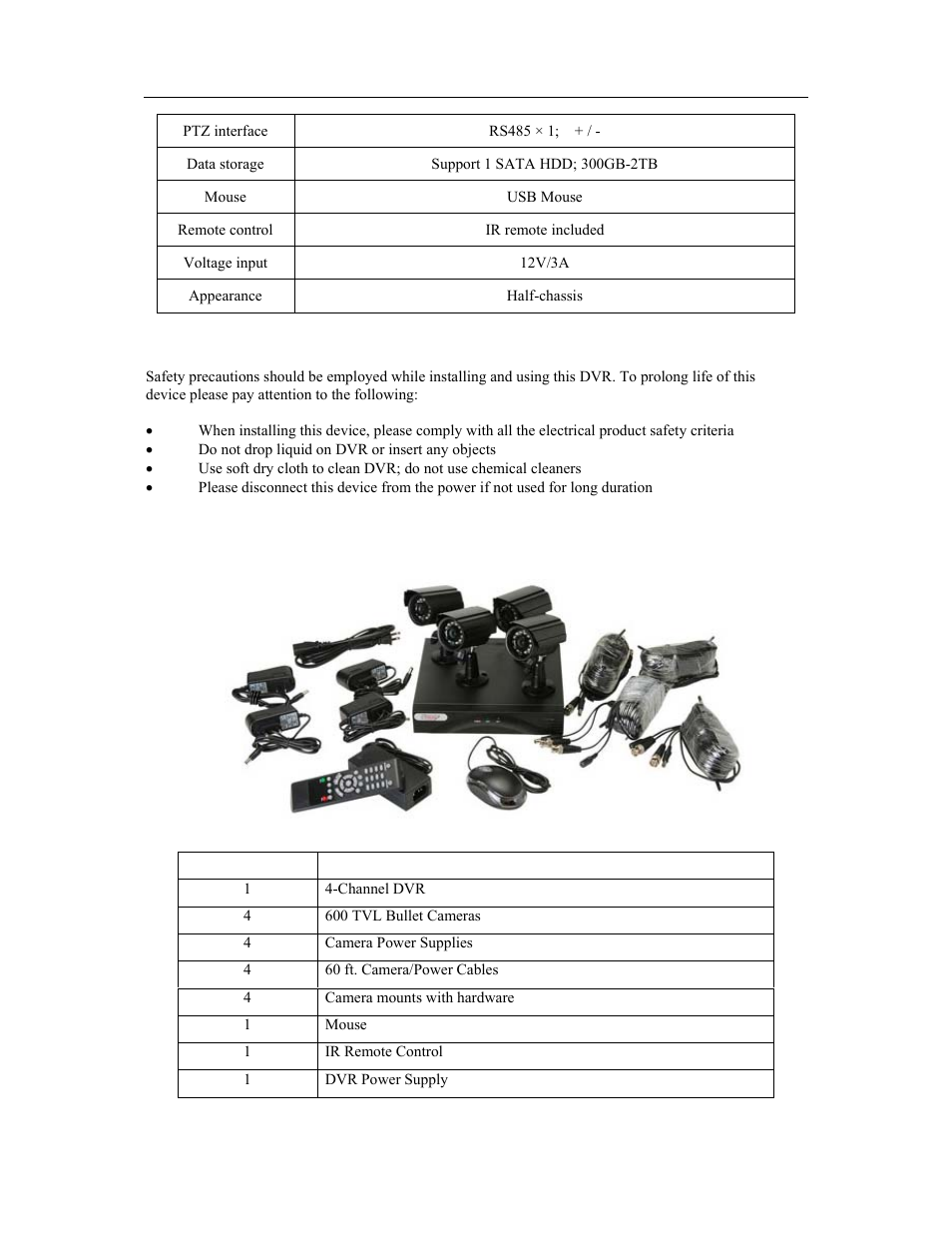 Talos Security DK1400 Series Surveillance Kit User Manual User Manual | Page 5 / 52