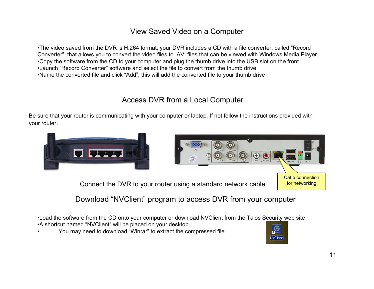 Talos Security DK1400 Series Quick Start Reference Guide User Manual | Page 11 / 22