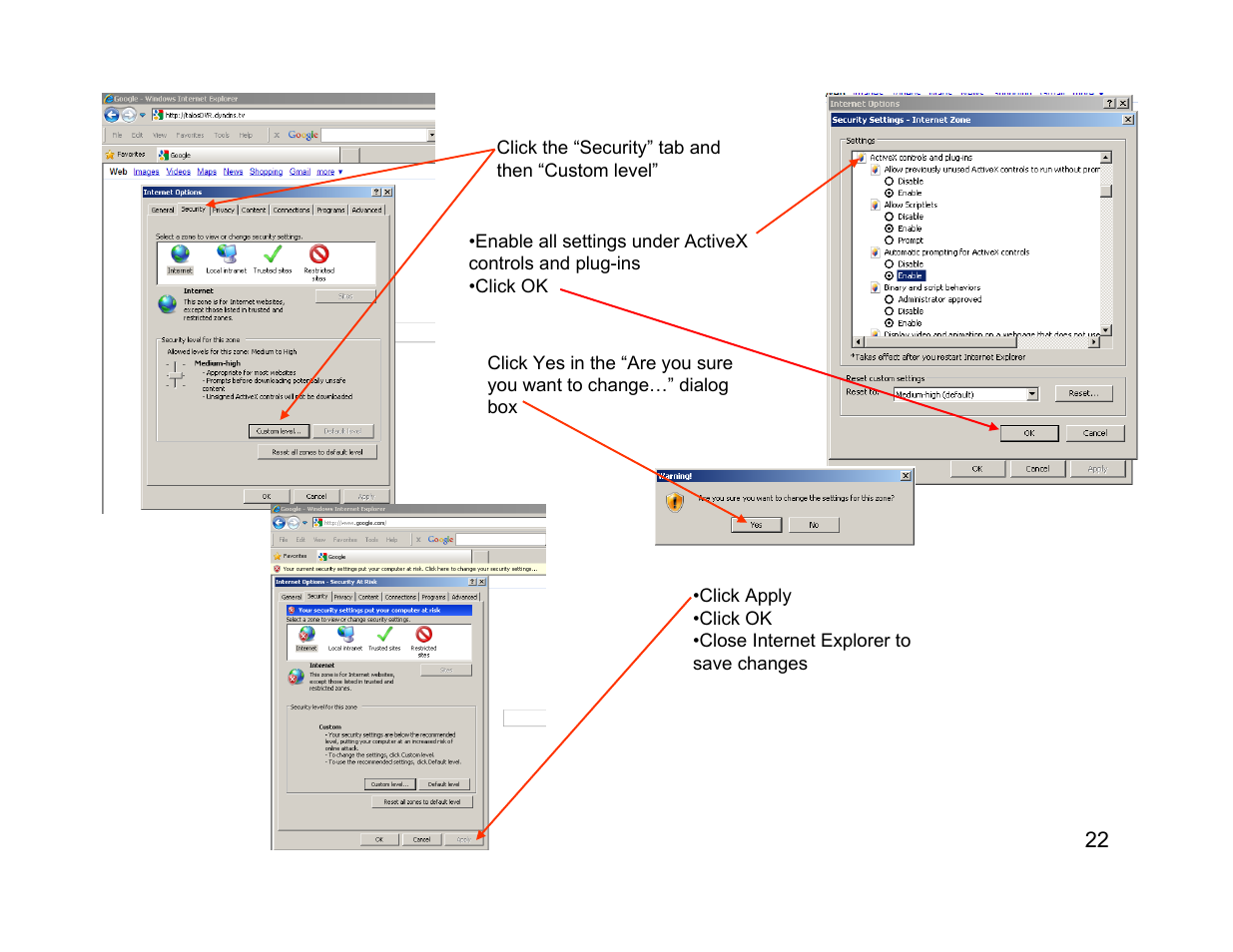Talos Security DR800 Series DVR Quick Start Guide User Manual | Page 22 / 27