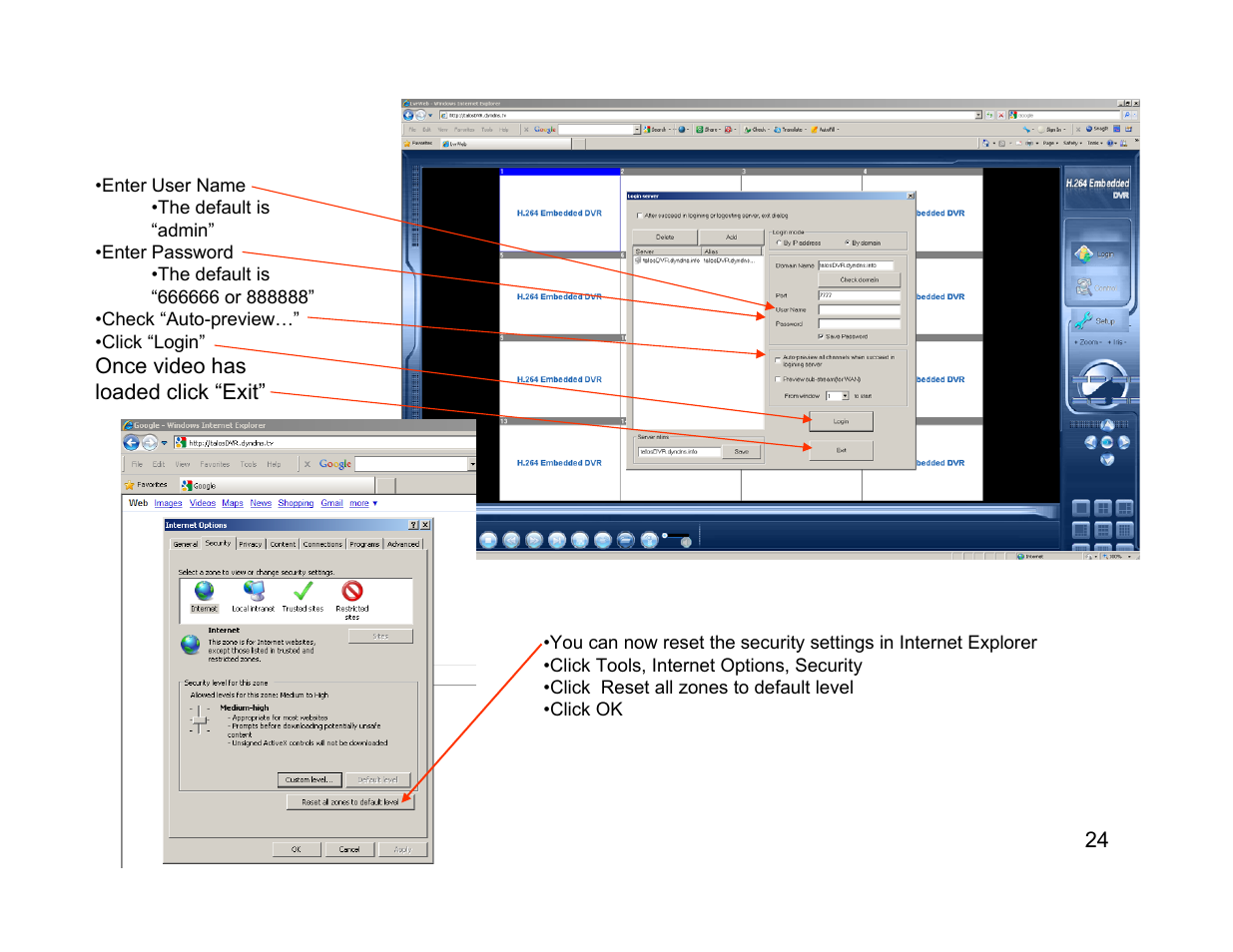 Talos Security DR800 Series DVR Quick Start Guide User Manual | Page 24 / 27