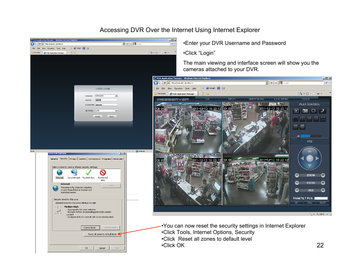Talos Security DR1600 Series DVR Quick Start Guide User Manual | Page 22 / 22
