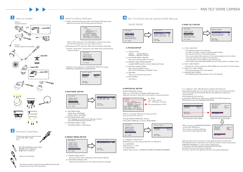Talos Security PTZ650 User Manual | 2 pages