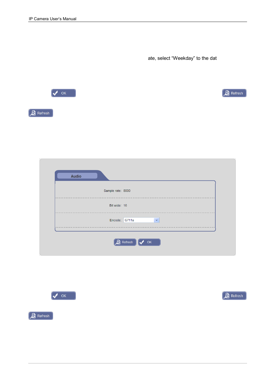 2 audio configure 5.10.3 wifi configure | Talos Security IPC311-W 720P Manual User Manual | Page 24 / 68