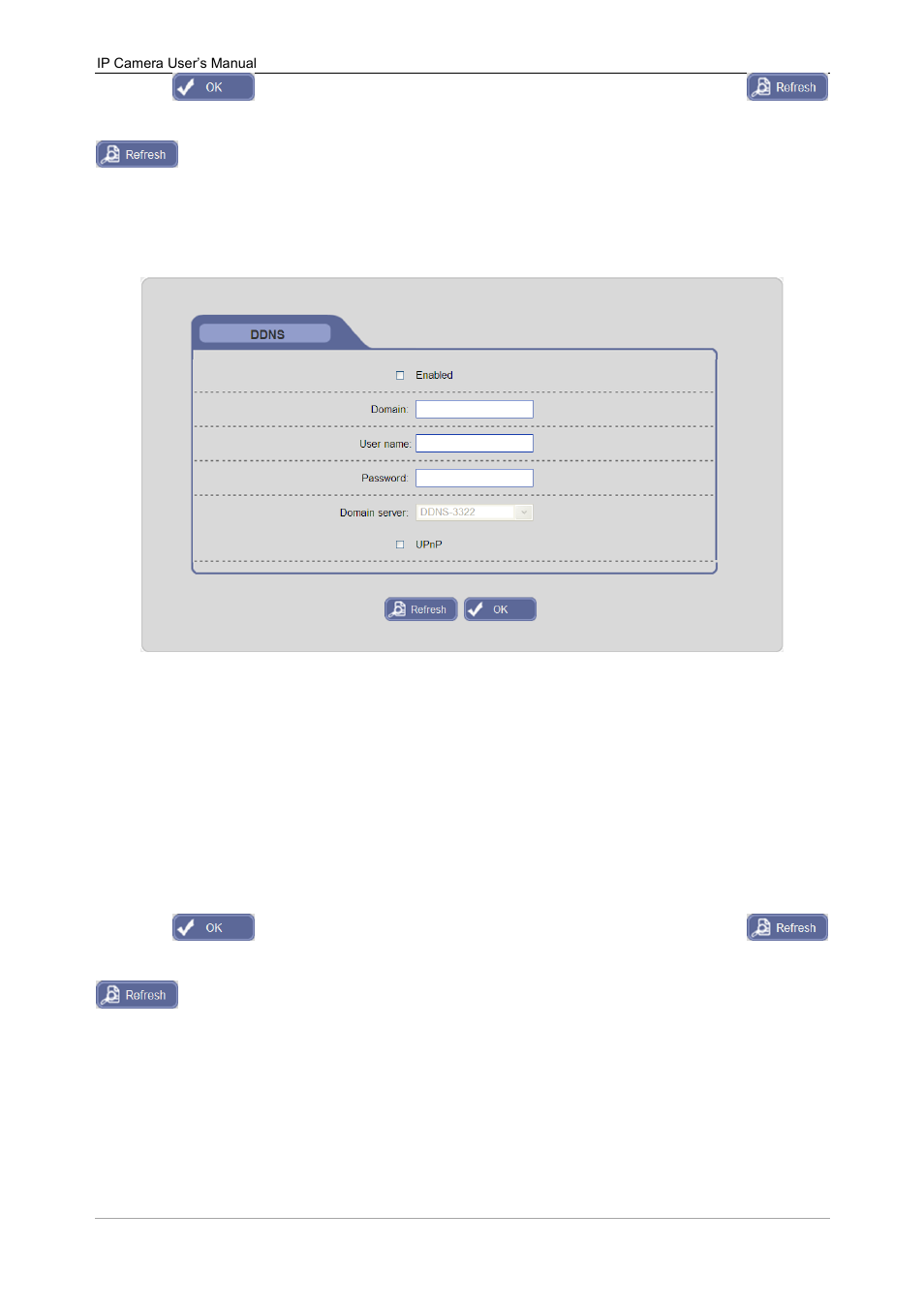 5 ddns configure 5.10.6 e-mail configure | Talos Security IPC311-W 720P Manual User Manual | Page 29 / 68