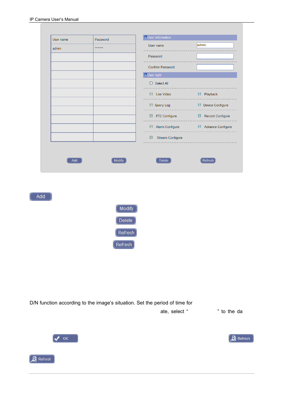 9 day/night configure | Talos Security IPC311-W 720P Manual User Manual | Page 32 / 68