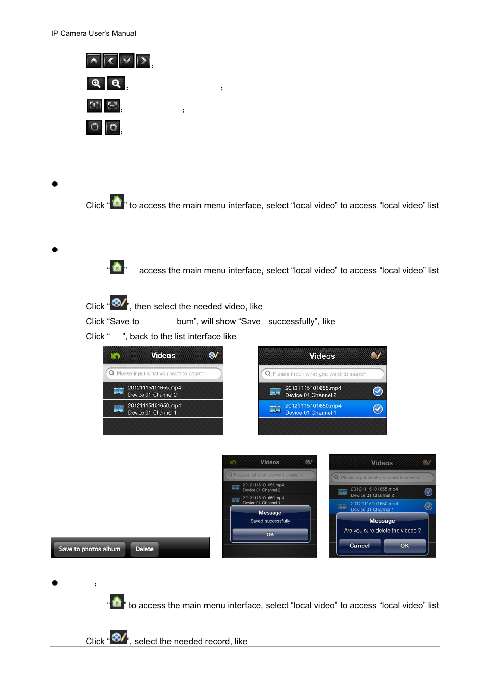6 local video | Talos Security IPC311-W 720P Manual User Manual | Page 52 / 68