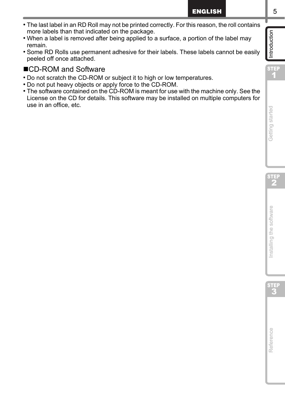 Brother TD4100N User Manual | Page 11 / 80