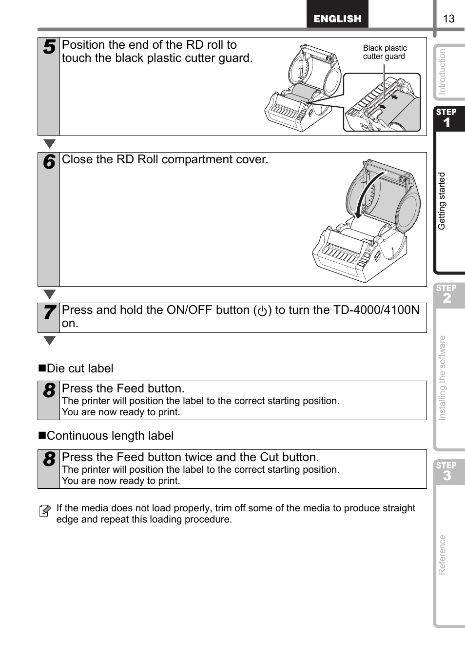 Brother TD4100N User Manual | Page 19 / 80