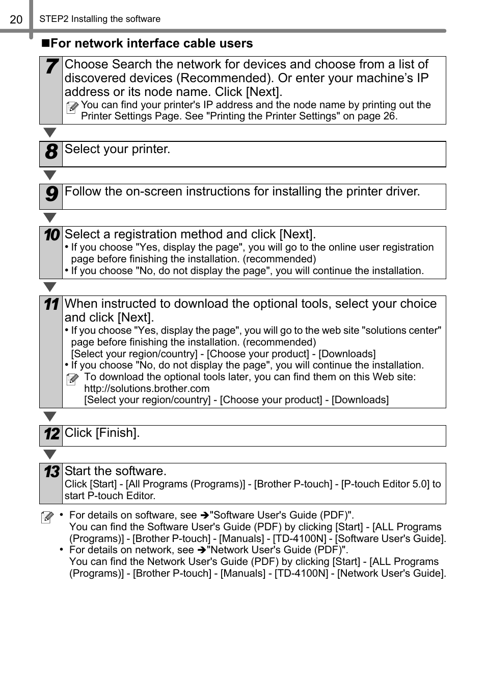 Brother TD4100N User Manual | Page 26 / 80