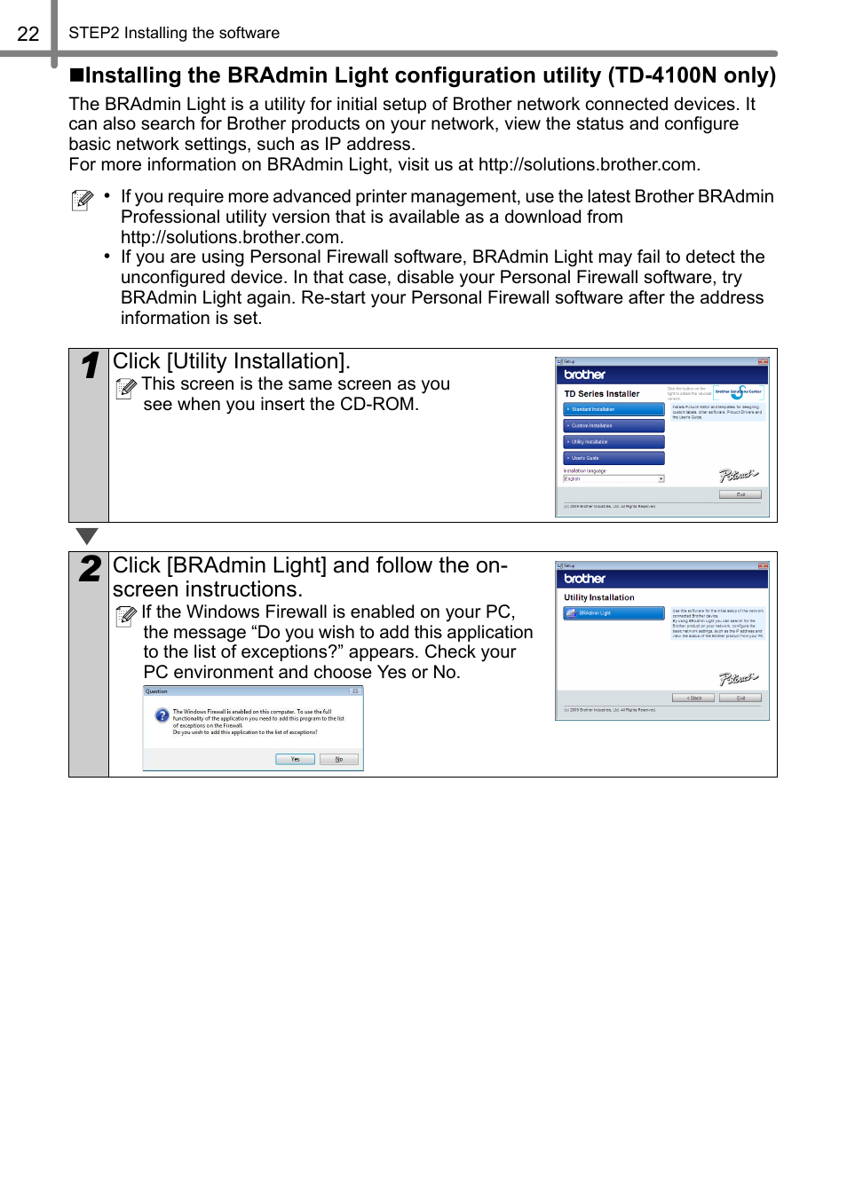 Brother TD4100N User Manual | Page 28 / 80