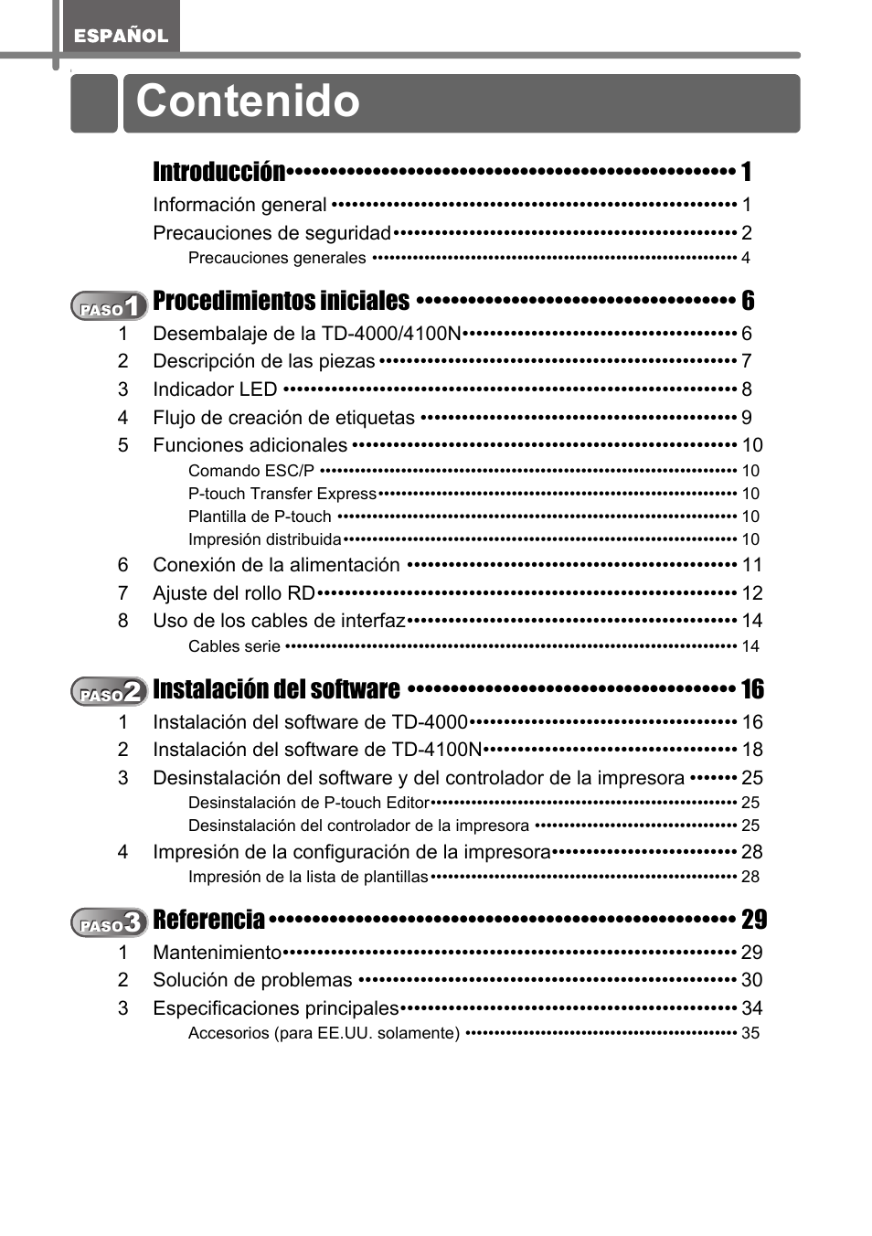 Brother TD4100N User Manual | Page 44 / 80