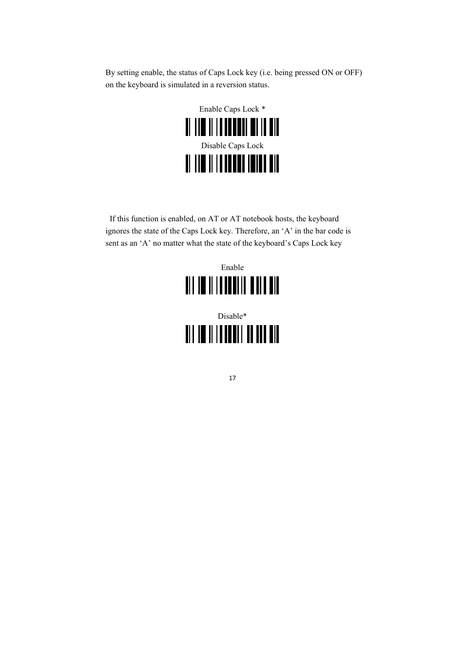 Caps lock reversion, Caps lock override | TaoTronics TT-BS009 User Manual | Page 17 / 104