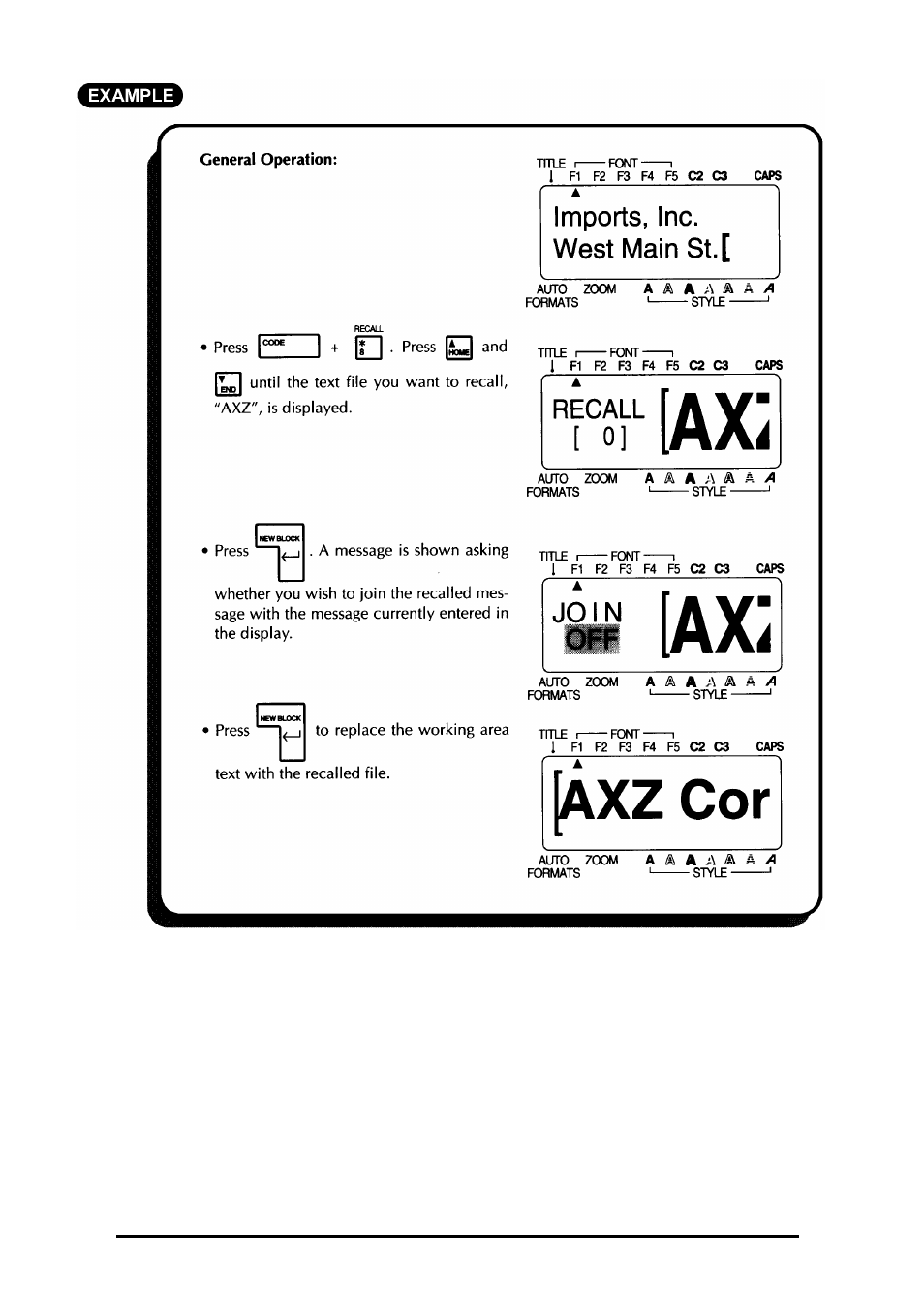 Brother 580C User Manual | Page 111 / 188